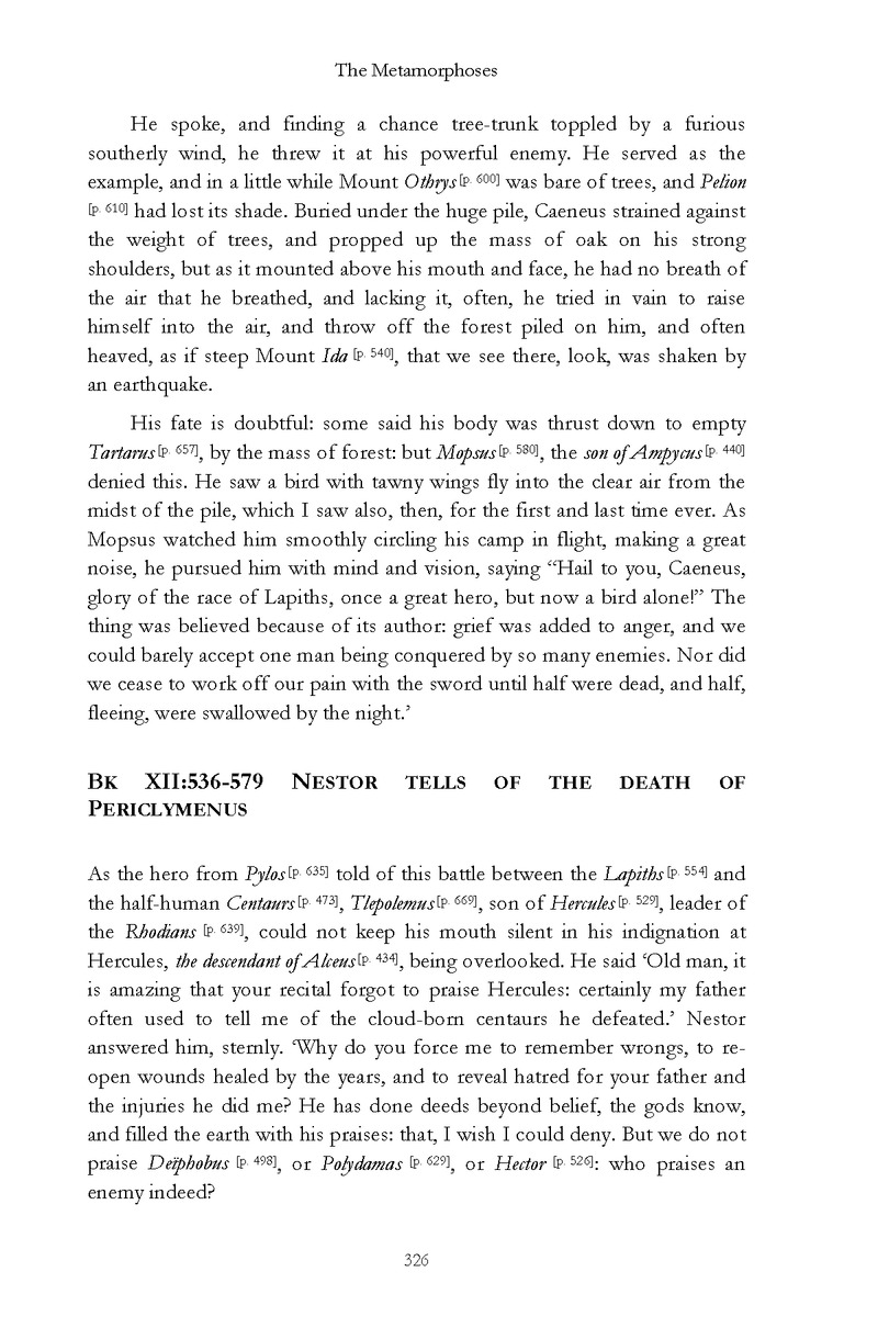 Ovid: The Metamorphoses - Page 326